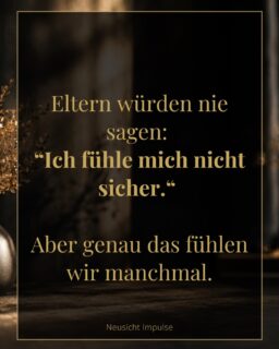 Die Unterschiede zwischen den Generationen sind kleiner, als wir oft denken. Die Grundbedürfnisse sind gleich, nur die Sprache dafür ist unterschiedlich. 🖤
 
„Sei doch einfach zufrieden“ (Boomer) meint vielleicht: Ich wünschte, ich hätte mir das erlauben dürfen…
 
„Ich schaff das schon allein“ (Gen X) meint eventuell: Ich habe gelernt, mich nicht auf andere zu verlassen…
 
„Ich will dazugehören“ (Millennials) meint dagegen: Ich habe früh gelernt, mir Zugehörigkeit verdienen zu müssen…
 
„Es muss passen, sonst mache ich es nicht“ (Gen Z) meint oft: Ich habe Angst, nicht gut genug zu sein…
 
Vier Sätze und eine exakte Frage darunter: Bin ich hier sicher? 

Verständnis zwischen Generationen beginnt nicht mit Rechthaben, sondern mit der richtigen Übersetzung.

Welchen Satz hast du selbst schon einmal gesagt und was hast du damit wirklich gemeint?

#Generationen #Familie #Studie #NeusichtImpulse #kommunikation